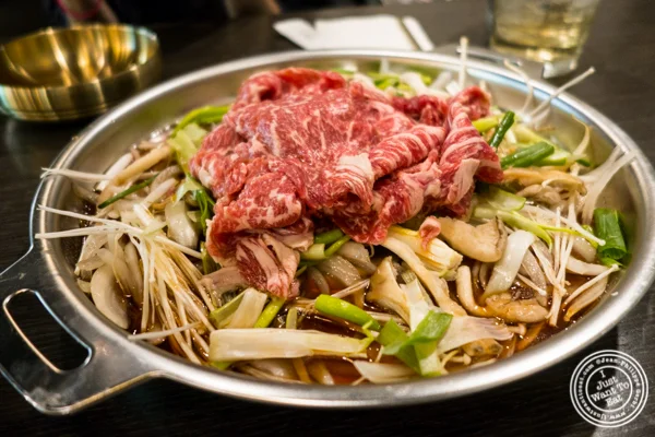 Bulgogi at Dons Bogam Black in NYC, NY