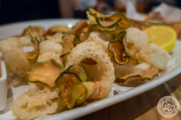 Calamari fritti at Bocca di Bacco in Hell's Kitchen