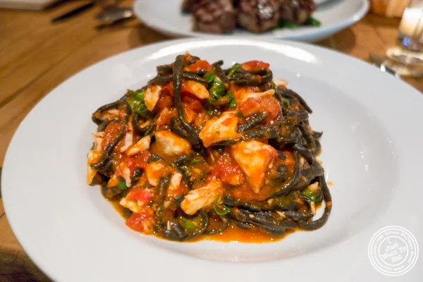 Taglieri Neri Con Granchio at Bocca di Bacco in Hell's Kitchen