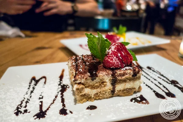 Tiramisu at Bocca di Bacco in Hell's Kitchen
