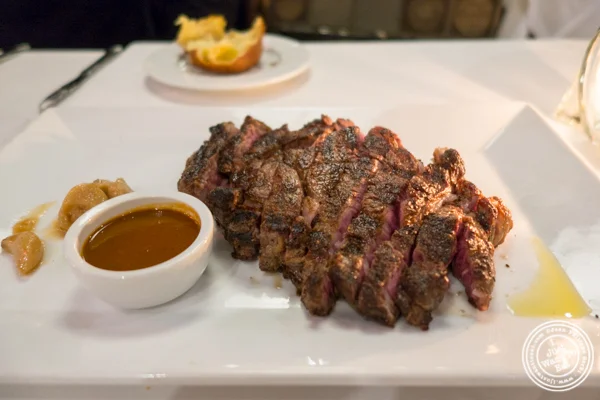 Ribeye at Davio's Italian Steakhouse in NYC, NY