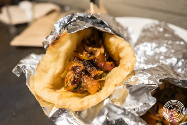 Lamb Kati roll at Indikitch in NYC, NY