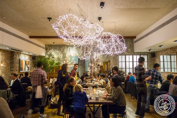 Dining room at Hao Noodle and Tea by Madam Zhu's Kitchen in NYC, NY
