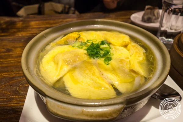 Clay pot dumplings at Hao Noodle and Tea by Madam Zhu's Kitchen in NYC, NY