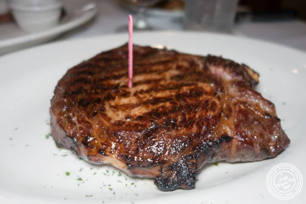 Ribeye at Lincoln Square Steakhouse on the Upper West Side, NYC