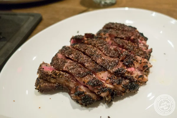 Ribeye at Del Frisco's Grille at the Rockefeller Center