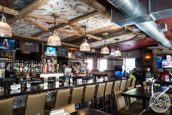Bar area at El Original in Hell's Kitchen, NYC
