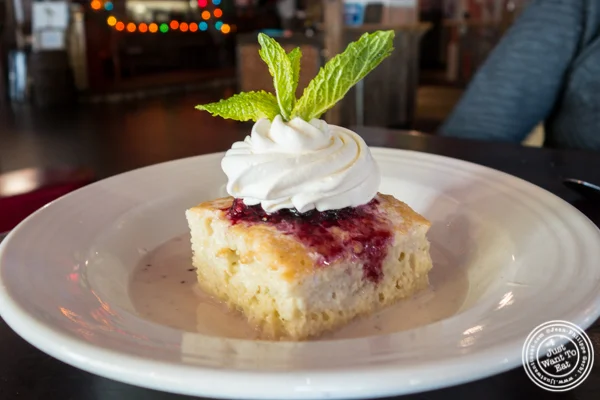 Tres leches at El Original in Hell's Kitchen, NYC