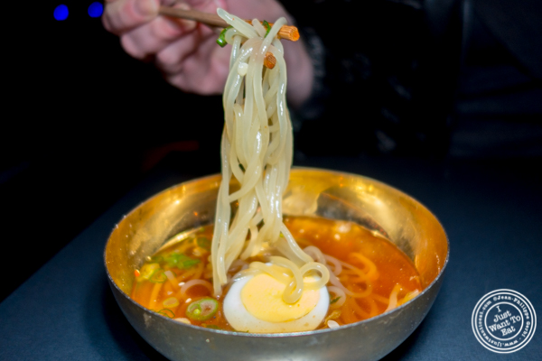 Cold noodles at Yakiniku Futago in NYC, NY