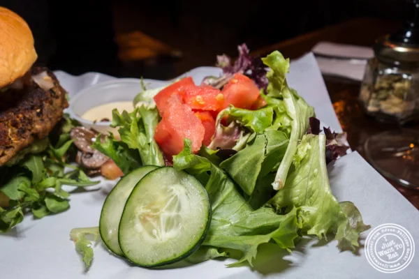 House salad at The Baroness in Long Island City