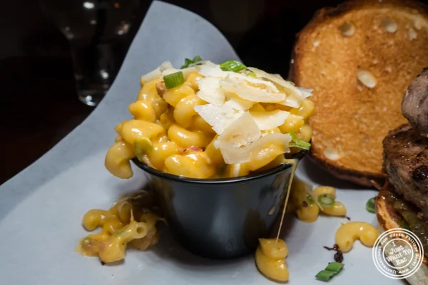 Jalapeno and bacon mac and cheese at The Baroness in Long Island City