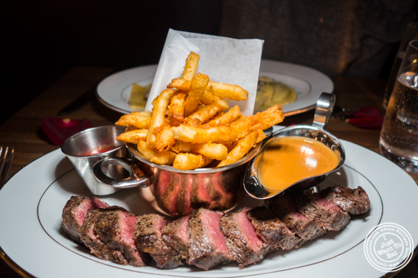 Steak frites at Boucherie Park Avenue South