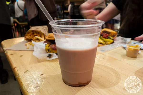 Egg cream at Hard Times Sundaes in Urbanspace Vanderbilt