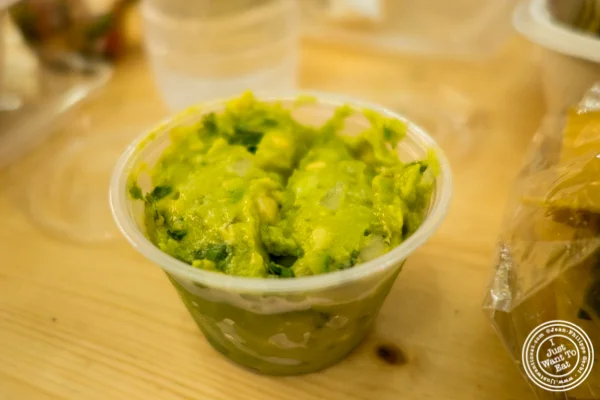 Guacamole and chips at La Palapa at Urbanspace Vanderbilt