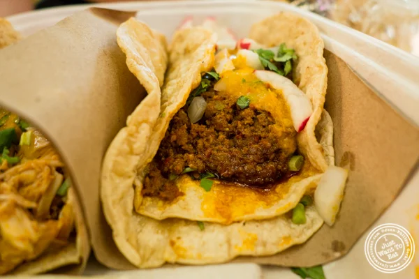 Chorizo taco at La Palapa at Urbanspace Vanderbilt