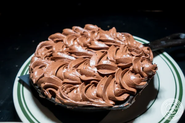 Dirty chocolate cake at Antique Bar & Bakery in Hoboken, NJ