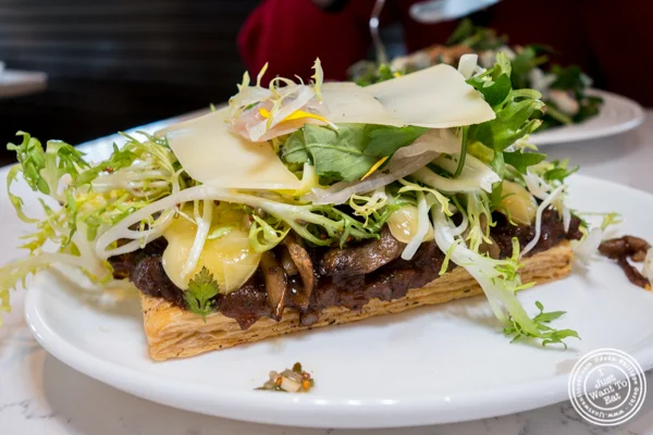 Mushroom latin at Cargot Brasserie in Princeton, NJ