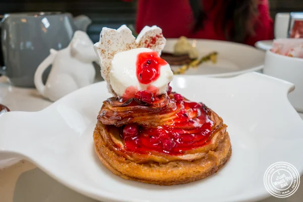 Apple tart at Cargot Brasserie in Princeton, NJ