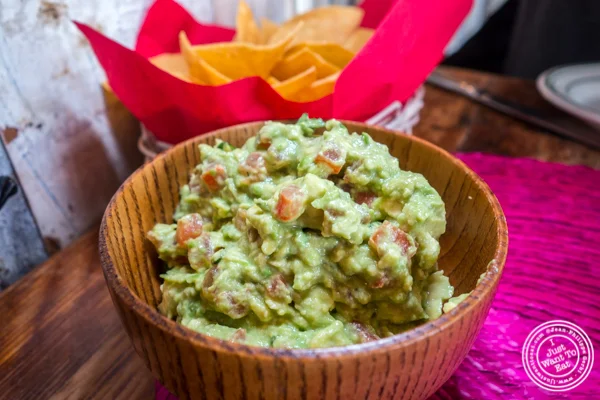 Guacamole at Tacuba in Hell's Kitchen, NYC, NY