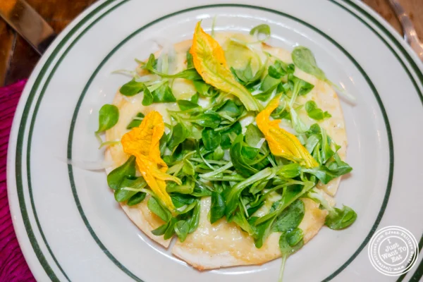Quesadilla de flor at Tacuba in Hell's Kitchen, NYC, NY