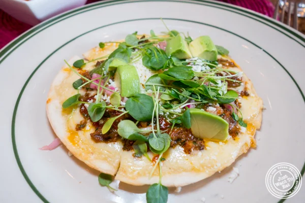 Quesadilla de Costilla at Tacuba in Hell's Kitchen, NYC, NY