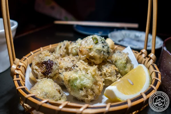 Brussels sprouts tempura at Method in Hell's Kitchen, NYC, NY