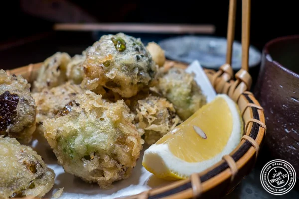 Brussels sprout tempura at Method in Hell's Kitchen, NYC, NY
