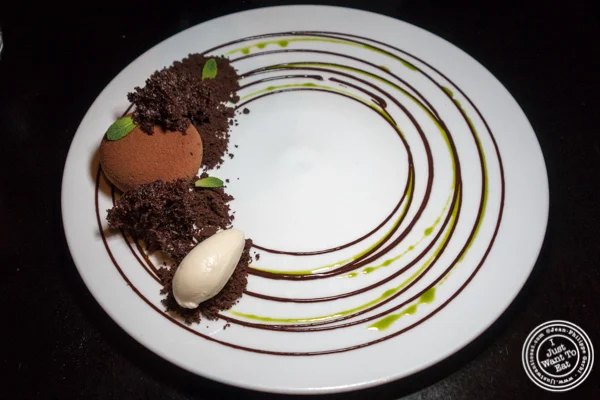 After Eight dessert at The Clocktower in NYC, NY