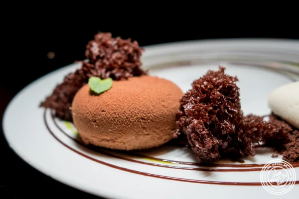 After Eight dessert at The Clocktower in NYC, NY