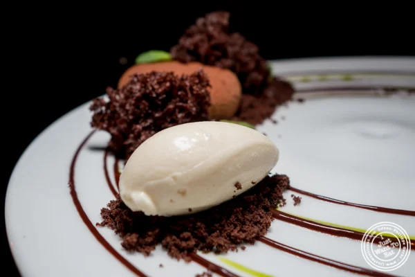 After Eight dessert at The Clocktower in NYC, NY
