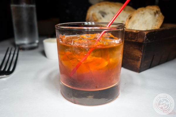 Old Fashioned at Raoul's in Soho, NYC, NY
