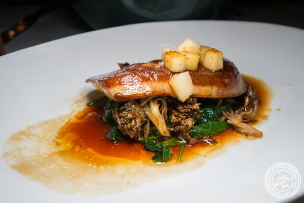 Foie gras at Raoul's in Soho, NYC, NY