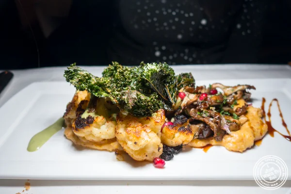 Roasted cauliflower at Raoul's in Soho, NYC, NY