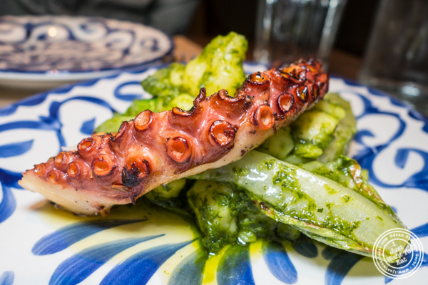 Octopus at Marta in NYC, NY
