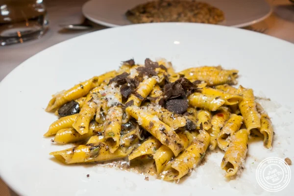 Garganelli pasta at Marea in NYC, NY