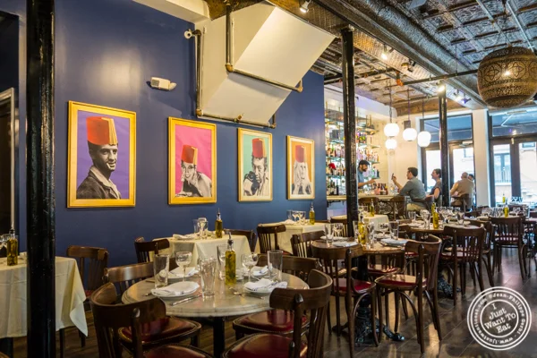 Dining room at Barbes in Hoboken, NJ