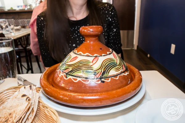 Tagine at Salade Mediterraneenne at Barbes in Hoboken, NJ