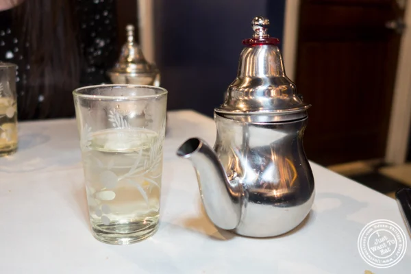 Mint tea at Barbes in Hoboken, NJ