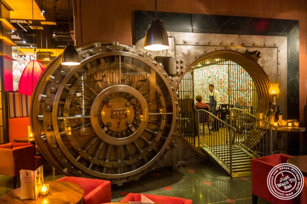 Vault at Butcher and Banker steakhouse in NYC, NY
