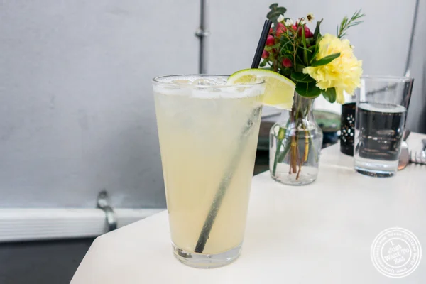Lemonade at Casa Enrique in Long Island City