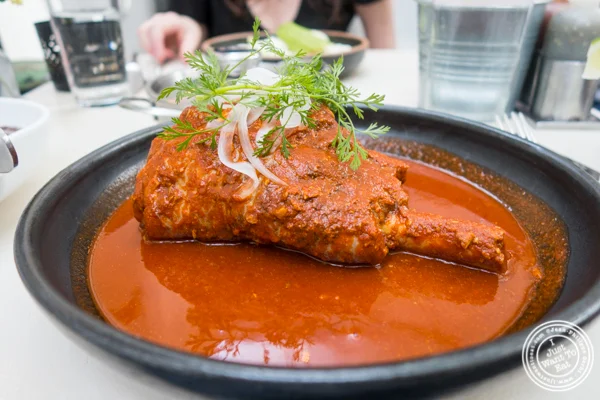 Lamb shank at Casa Enrique in Long Island City