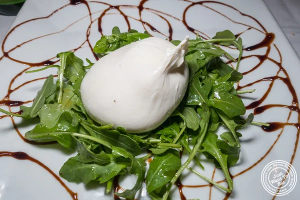 Burrata at Il Falco in Long Island City