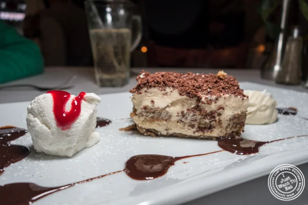 Tiramisu at Il Falco in Long Island City