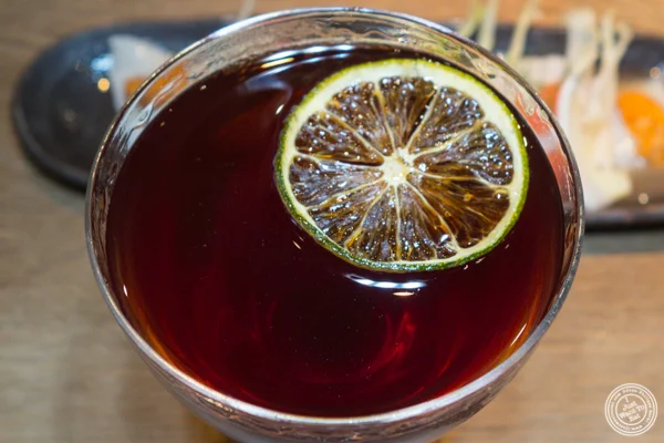 Black Manhattan at Rouge Tomate Chelsea in NYC, NY