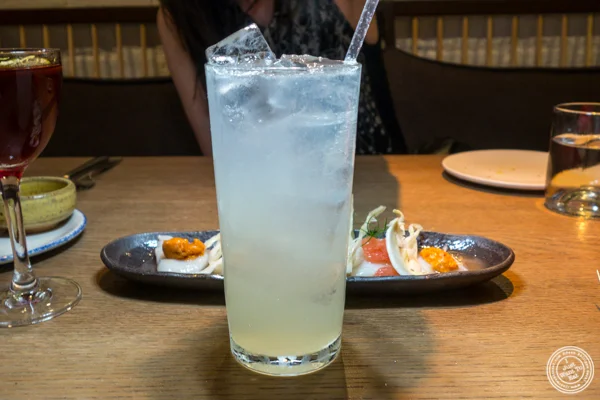 Lemonade at Rouge Tomate Chelsea in NYC, NY