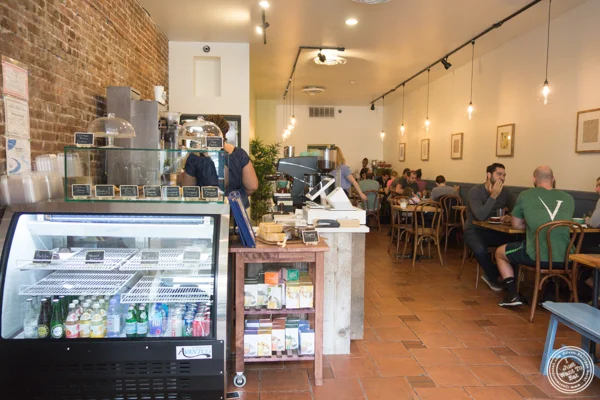 Dining room at Tosti in Hoboken, NJ