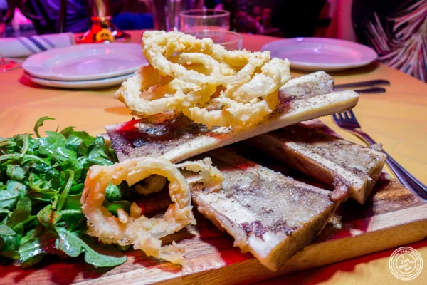 Bone marrow at The Flatiron Room in NYC. NY