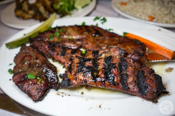 Calf liver at Stamatis in Astoria, Queens