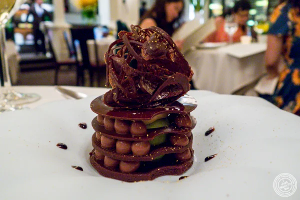 Chocolate moelleux at Daniel in NYC, NY