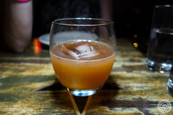 "Opium" cocktail at Calle Dão in NYC, NY